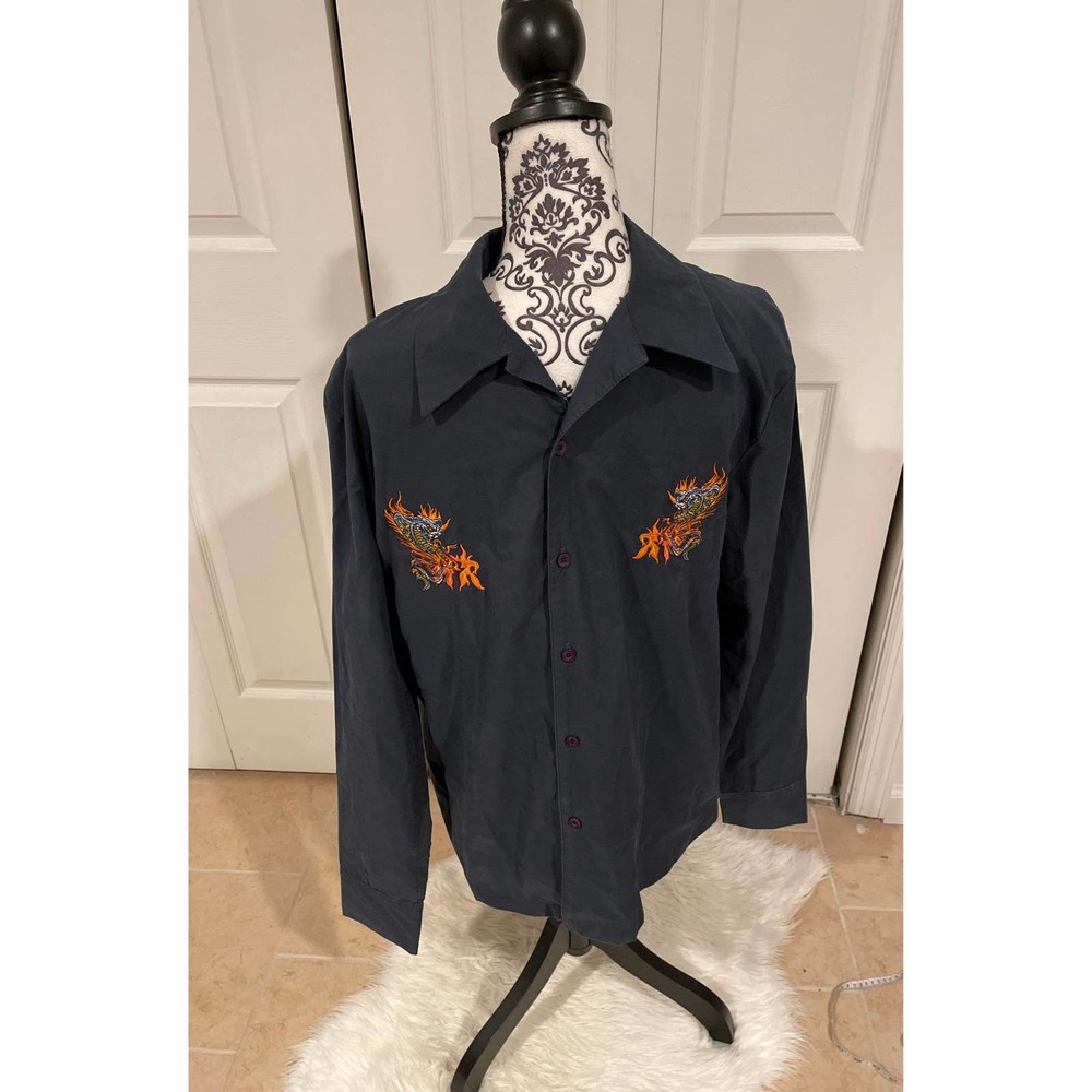 Men's longsleeve button-down Cobre shirt